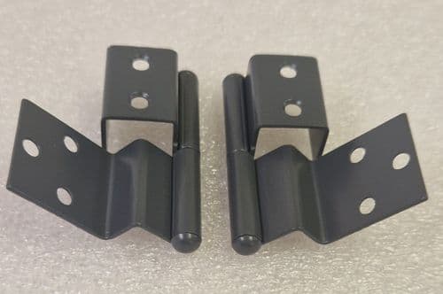 Reimo Style Furniture Hinge (Pair) - Dark Grey