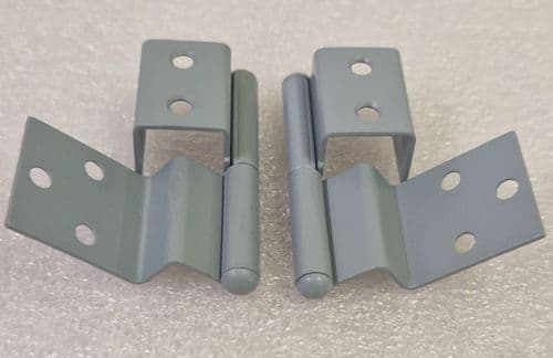 Reimo Style Furniture Hinge (Pair) - Mid Grey