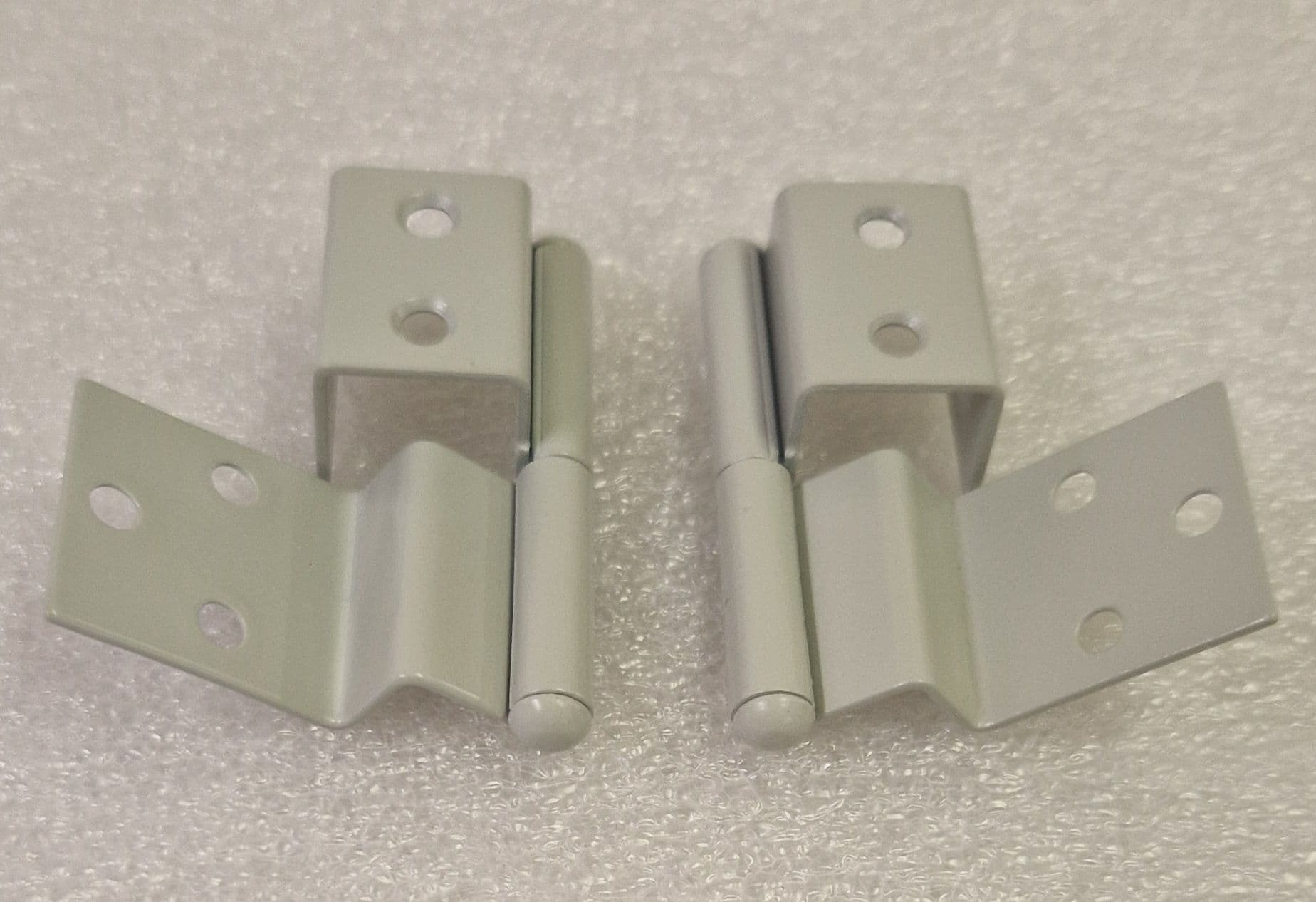 Reimo Style Furniture Hinge (Pair) Light Grey, Hinges & Stays