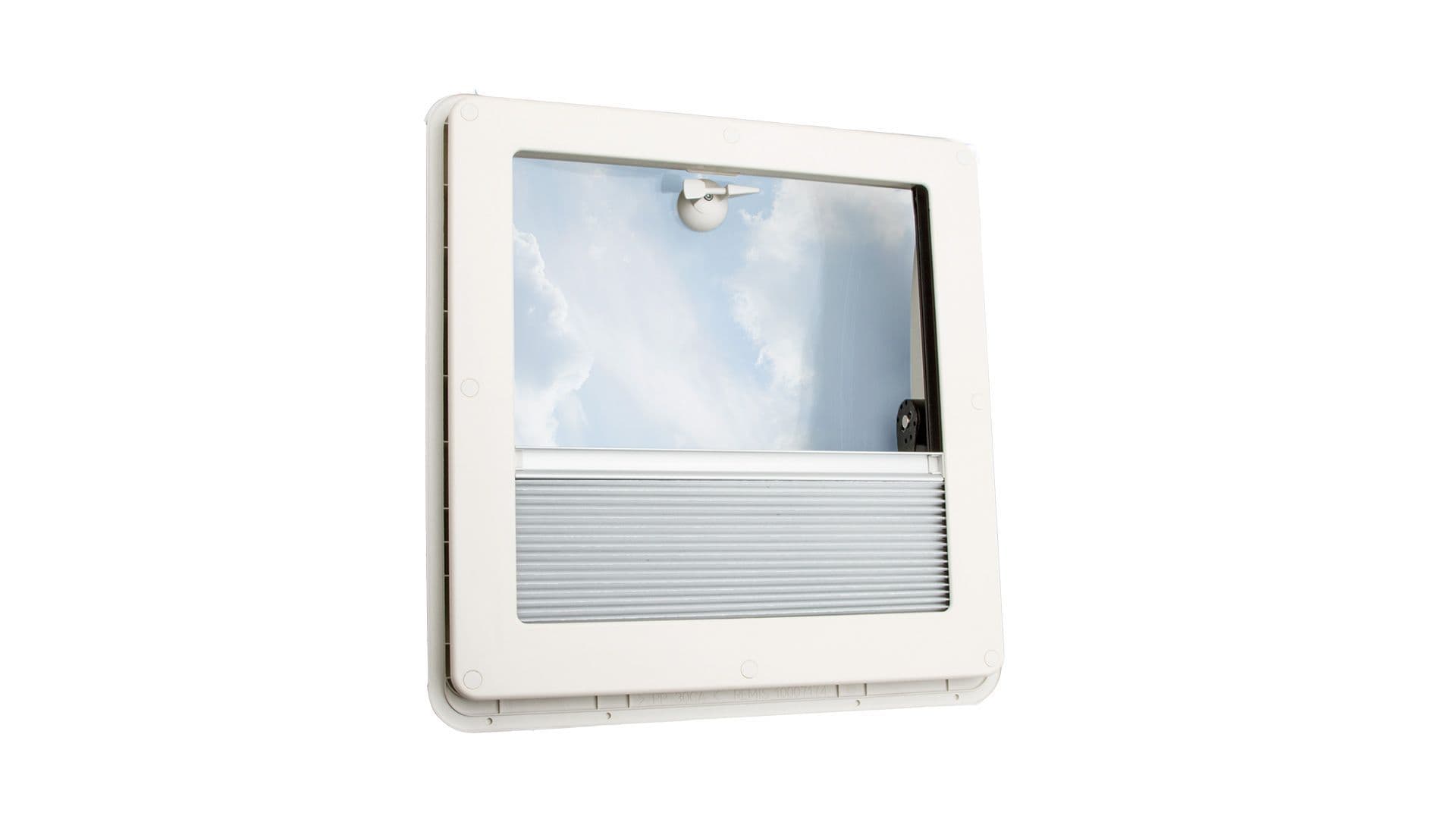 White Round Drop Out Floor Vent For Gas – Campervan, Motorhome, Caravan (Palermo, T5 Compatible)