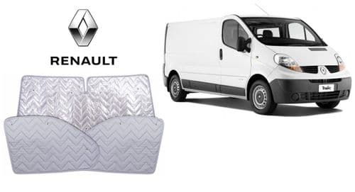 Renault Trafic / Vauxhall Vivaro 2014+ Internal Thermal Screen Cab Blinds