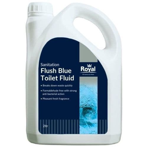 Royal Leisure Flush Blue Waste Tank Toilet Fluid (2L)