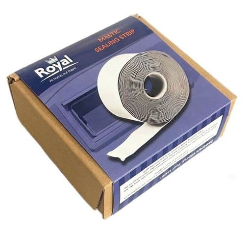 Royal Leisure White 32mm x 5m Mastic Sealing Strip