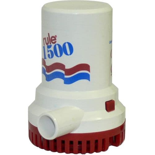 Rule 02 1500 Submersible Bilge Pump 12V (750mm Cable)