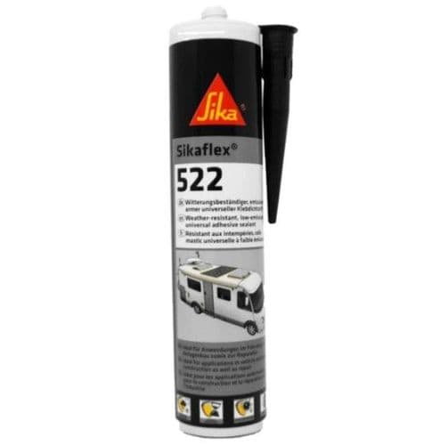 Sikaflex 522 Black 300ml Caravan & Motorhome Sealant