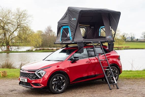Skypod Rapide Roof Top Tent For 4×4 / SUV, Car, Van - Grasshopper Leisure