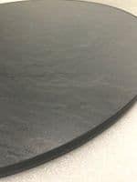 Slate Round Wooden Table Top, Caravan Caqmpervan & Motorhome table - Grasshopper Leisure