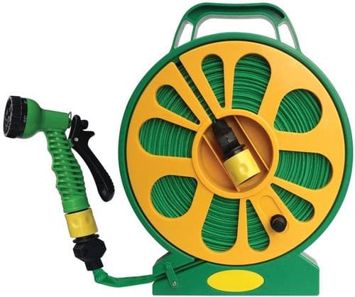 Streetwize Superflat Hose 15m Reel On A Cassette