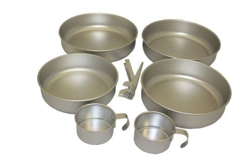 Sunncamp Explorer 6 Piece Aluminium Camping Cookset