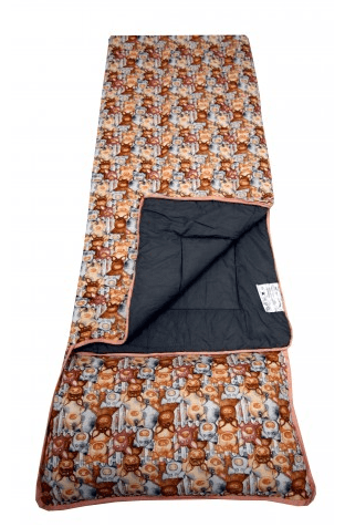 Sunncamp Junior Piggies Kids Camping Childrens Sleeping Bag With Pillow