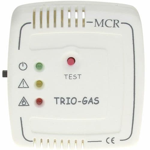 Trio Gas Alarm Ivory