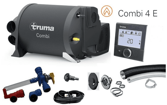 Truma Combi 4E Gas & Electric Blown Air & Water Heater, Campervan Caravan Motorhome heater - Grasshopper Leisure