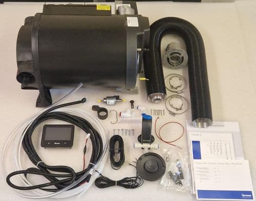 Truma Combi D4E Diesel & Electric Blown Air & Water Heater With iNet X Control Panel