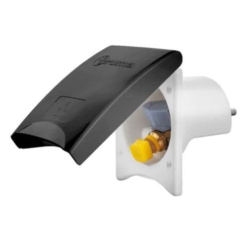 Truma External Gas Installation BBQ Outlet Point Black