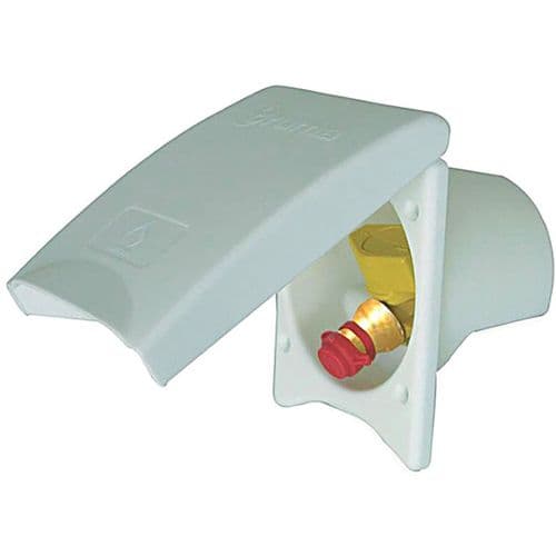 Truma External Gas Installation BBQ Outlet Point White