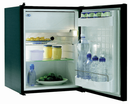 Vitrifrigo C60i 60 Litre Silver Air Lock Fridge with Ice Box 12V / 24V
