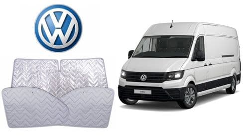VW Crafter 2017+ Internal Thermal Screen Cab Blinds
