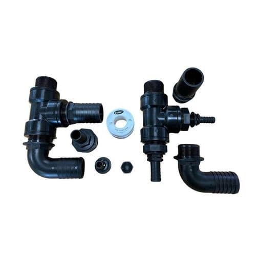 Wydale Plastics Plumbing Kit For Ducato Twin Water Tank (62L & 92L Tank Combined)