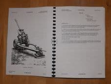 105mm.Towed field gun.L118.Operating information.