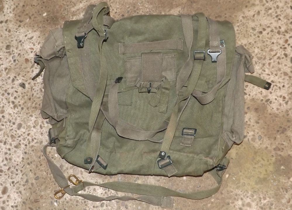 58 Pattern webbing Packback