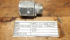 Adaptor Straight pipe to gas fit.