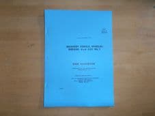 AEC Militant MK3.Recovery Vehicle.User handbook.