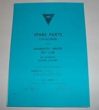 AEC.Mammoth Minor.Tilt cab. Spare parts catalogue.