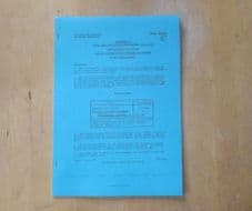 Alvis Stalwart.Mk2.FV622.Activity guide for removal and refitting of main engine.