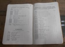 Austin.List of spare sparts for commercial vehicles.July 1941.