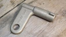 Battery isolator switch key.