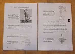 Bedford 8.2litre.(500in). Diesel engine. TS1157.Engine Manual.