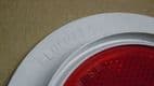 Bluemels.Red round reflector.FV Marked.