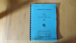 BMC.5.1 litre  Engine .6 cylinder. Workshop manual.