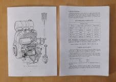 BSA. Model A,F,E and G. Power unit. Instruction manual.