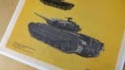 Centurion.MK9.MBT.British Army.'Individual tank recognition card.'.'Poster'