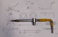 Chain gun.Combination tool.hard extraction.