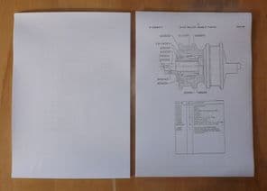 Challenger 33. Diesel crawler tractor.Spare parts list.