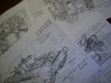 Churchill. MKVIII.Stowage sketches.