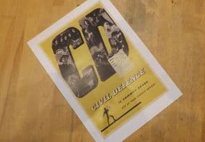 Civil Defence. Recruiting poster.