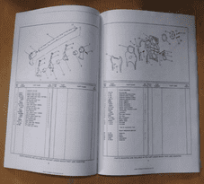 Cummins 8 cyl diesel engine. V555. 9.1 litres. Commercial parts list.