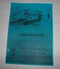 D and M school.RAC Centre Infantry Wing.Basic principles. December 1980.