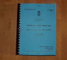 Daimler Ferret.Scout Car MK4 and MK5.Illustrated Parts list.