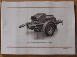 Dennis350/500 gall. Trailer pump. Instructions for Operation.