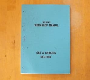 ERF.B series.Maintenance manual.  Cab and chassis.TSP 83.