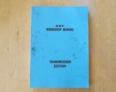 ERF.B series.Maintenance manual.Transmission.TSP 90.