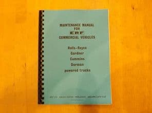 ERF.B series.Maintenance manual.TSP.68.Dated 1979.