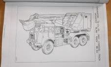 Excavator truck mounted.B.K.50 MK3. ISPL.