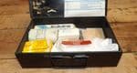 First aid kit.Small for armoured vehicle.