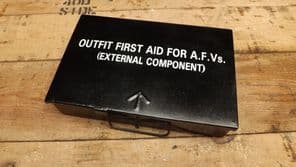 First aid kit.Small for armoured vehicle.