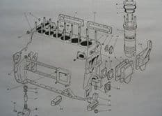 Foden.MK.VI and MK.VII Engine. Spare parts list.
